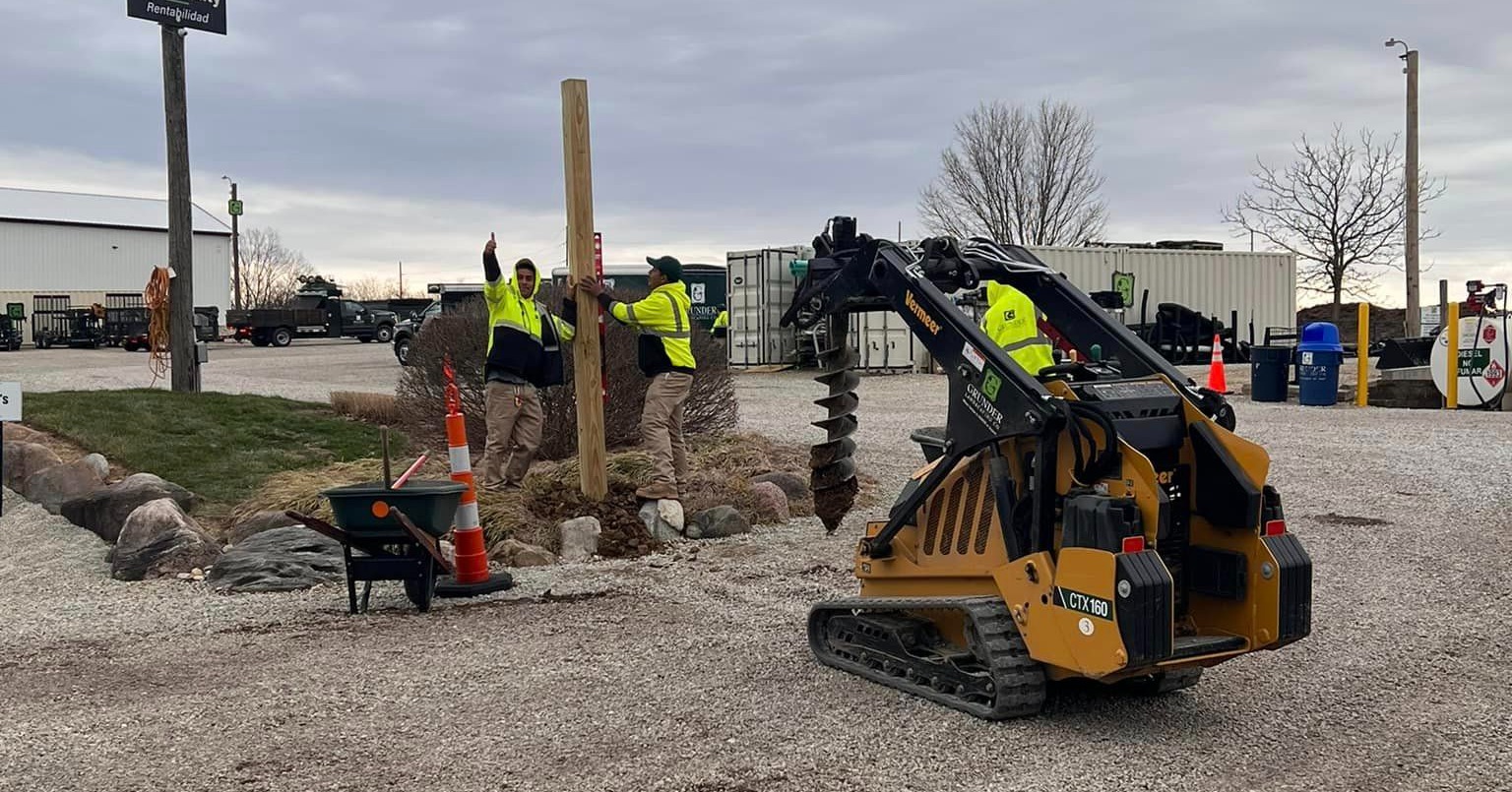 GLC Team Loading Zone Installation