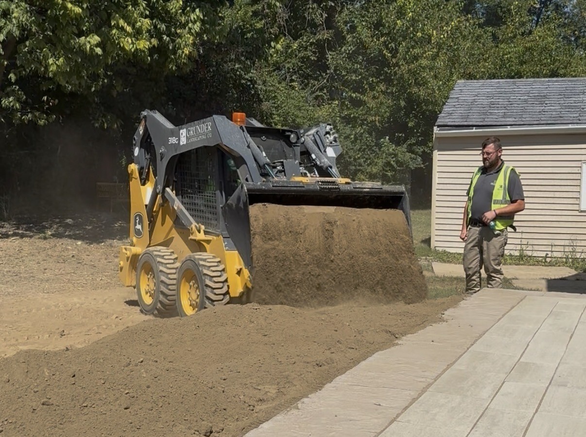 John Deere with Dirt