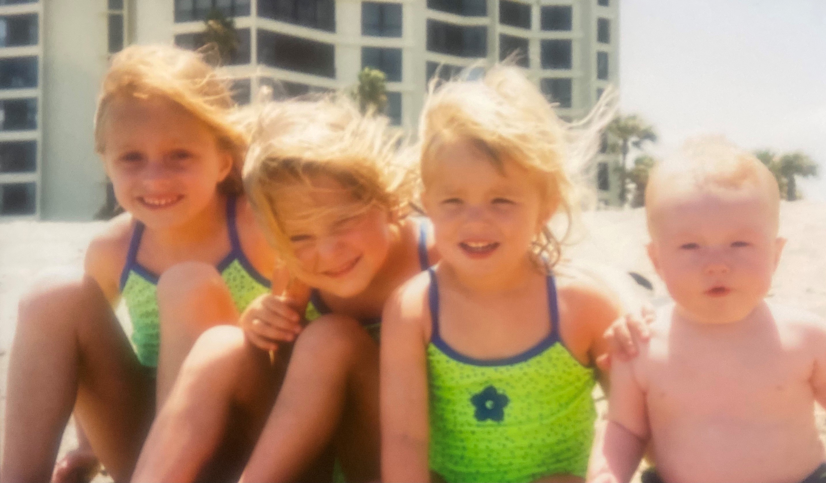 Kids at Fort Pierce Beach