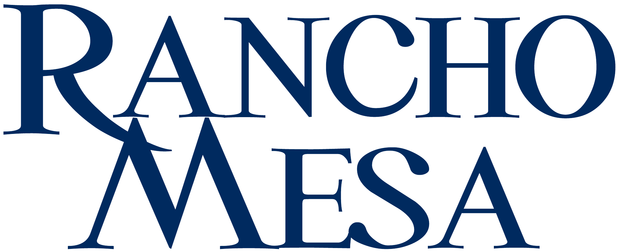 Rancho Mesa Blue Logo